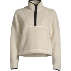 Kurz Pullover Casall Fleecepullover Half Zip - Beige