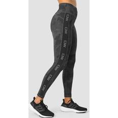 Dame - Kamuflasje Bukser & Shorts ICANIWILL Ultimate Training Tights Wmn Black Camo