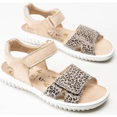 Beige Sandals Superfit Sparkle Sandalias y Pantuflas - Beige/Marrón