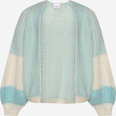 Noella liana knit cardigan Noella Liana Knit Cardigan Lightblue/White