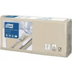 Tork Frokostserviet, Natur 2000 stk 33 x 33 cm,1/4 fold, 2 lag 477350