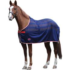 Equestrian Weatherbeeta Scrim Cooler Standard Neck Rug navy/red/white