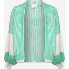 Noella liana knit cardigan Noella Liana Knit Cardigan Mint/White