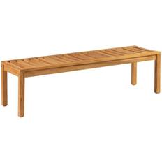 Teak Gartenbänke Exotan 3-sits Comfort Trädgårdsbänk