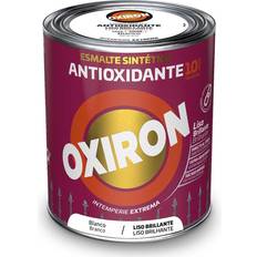 Blanco - Pintura para Madera Pinturas Esmalte Antioxidante Oxiron Liso Brillo 750 ml Pintura para Madera Blanco 0.75L