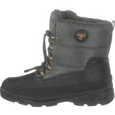 Harmaa Talvikengät Hummel Snow Boot Low Jr Forrest Night - Harmaa