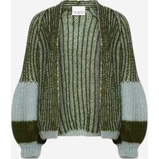 Noella Liana Knit Cardigan Light Blue/Army