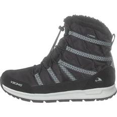 Cordón de Ajuste Zapatos de invierno Viking Flinga Jr Gtx Black/White Unisex