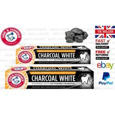 charcoal sensitive whitening toothpaste with baking soda