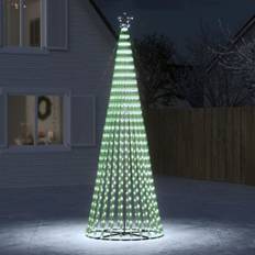 Wit Kerstboomverlichting vidaXL Lichtkegel 688 Koudwitte LED 300 cm