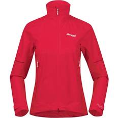 Dam - Softshelljacka - Vita Jackor Bergans of Norway Slingsby LT Softshell Jacket White/Red