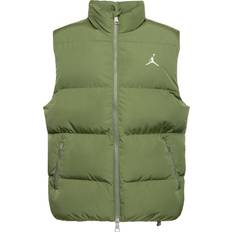 Nike XS Vests Nike Jordan Essentials Men's Gilet - Light Olive/Sail