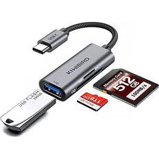 Lettori di Schede di Memoria KiwiBird Lettore SD USB C Adattatore Schede