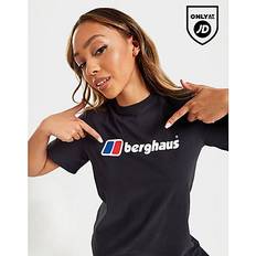 Berghaus T-shirts Berghaus Women's Boyfriend Big Classic Logo Short Sleeve T-Shirt Black, Black, 12, Women Black