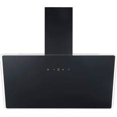 Abzugshauben Respekta Dunstabzugshaube kopffrei/Dunstabzugshaube schräg 90 cm, Schwarz