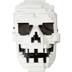 Hvid Øjenmasker Kostumer Hisab Kranium Pixel Maske One