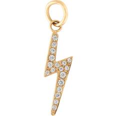 Edblad Guld Berlocker & Hängen Edblad Charm lightning gold