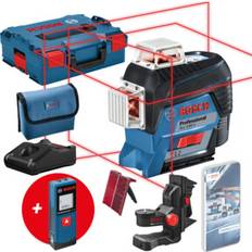 Bosch Niveaux laser croix et ligne Bosch GLL3-80 C+GLM 20MT