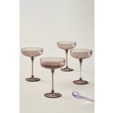 Gråa Cocktailglas Jotex VANNA 4-pack Cocktailglas 4st