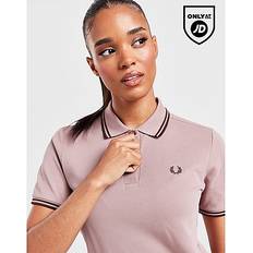 Fred Perry Vrouw Tops Fred Perry Twin Tipped Polo - Dark Pink/Roze