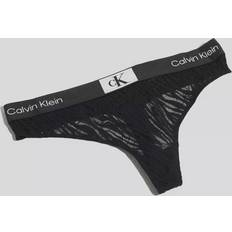 Calvin Klein Genanvendt materiale Trusser Calvin Klein 1996 Animal Lace Thongs