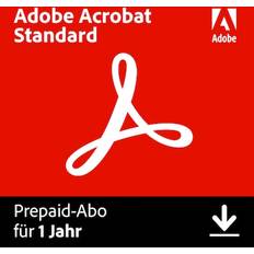 Adobe Toimisto-ohjelmistot Adobe Acrobat Standard 1 Jahr Win/Mac