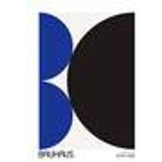 Malerifabrikken Bauhaus 3 Blue Plakat