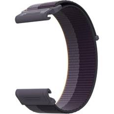 Coros Armbånd Coros Vertix 2 Nylon Armbånd 26mm Purple