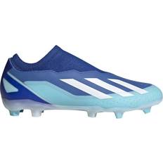 Textile Football Shoes adidas X Crazyfast.3 Laceless FG Soccer Cleats - Bright Royal/Cloud White/Solar Red