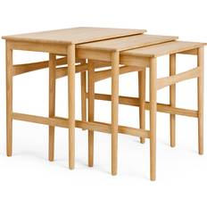 Natur Beistelltische Carl Hansen & Søn CH004 Oiled Oak Beistelltisch