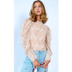 Spets Blusar Noella Phoenix Blouse Sand