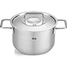 Fissler Øvrige gryder Fissler Høj Kasserolle PURE 20 cm Sølv Rustfrit Stål med låg