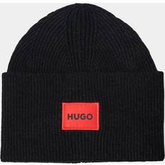 HUGO BOSS Femme Vêtements HUGO BOSS Bonnet Xaff 50496011 Noir