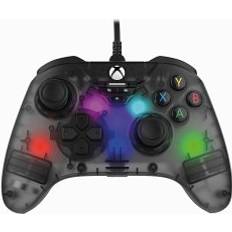 Game-Controllers Snakebyte GAMEPAD RGB X Gaming-Contoller Transparent-Grau für Xbox Series S, X, PC