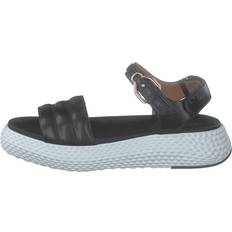 Emporio Armani Chaussons et Sandales Emporio Armani Sandalo Pelle A083 Black Female