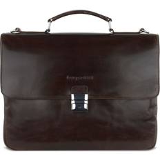 Bugatti Aktetassen Bugatti Romano Briefcase dark brown