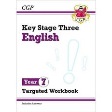 KS3 English Year 7 Targeted Workbook with answers CGP Books 9781789087833