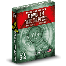 Familiespil - Mysterium Brætspil Norsker Games 50 Clues Sunshine Island part 2 Down in the Depths EN