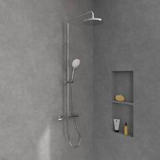 Antitartre Systèmes de Douche Villeroy & Boch Universal Showers Colonne De Douche 3 Jets TVS10900200061