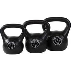 Träningsutrustning Gorilla Sports Kettlebellpaket GS Svart 17-30kg