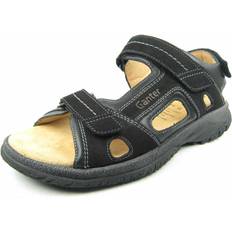 Herr - Läder - Svarta Tofflor & Sandaler på rea Ganter Herren, Sandalen, Sandalen, Schwarz