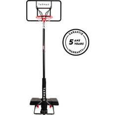 Basketball Tarmak Korbanlage B100 EASY Polycarbonat Kinder/Erwachsene verstellbar 2,20 3,05 m schwarz EINHEITSGRÖSSE