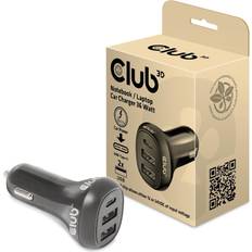 36Watt Bilstrømsadapter 2xUSB-A 1xUSB-C