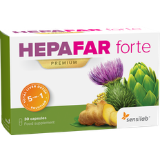 Milk thistle Sensilab Hepafar Forte Premium Milk Thistle Capsules 4-Pack 30 pcs