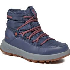 Blue - Women Lace Boots Columbia Women's Slopeside Village Omni-Heat Mid Winter boots 6,5, blue