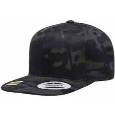 Flexfit cap organic cotton snapback black