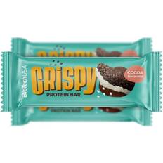 B-vitaminer Bars BioTechUSA Sprød Proteinbar Kakao 16 x 40g