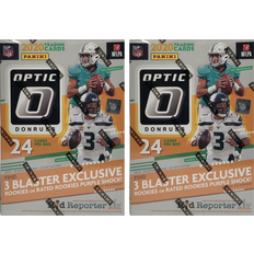 Panini 2020 Donruss Optic Football Blaster Box Purple Shock Parallels