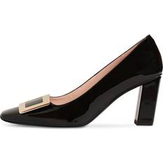 Roger Vivier Belle Patent Leather Pumps - Black
