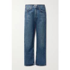 Gold Pants & Shorts Agolde Good Legs Mid-Rise Straight Jeans - Blue